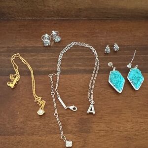 Kendra scott Silver and Gold Jewelry bundle